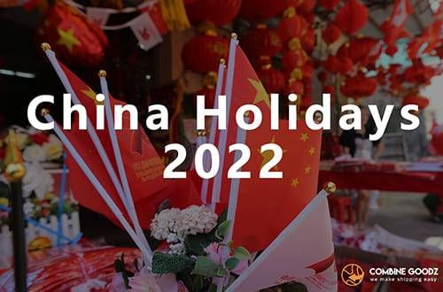 China Holiday in 2022
