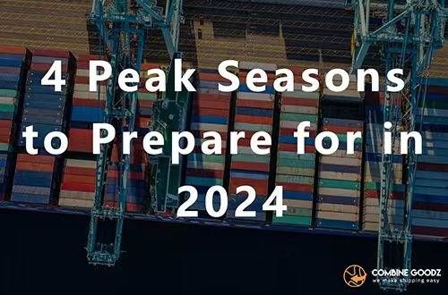 Four peak logistics periods to plan for in 2024