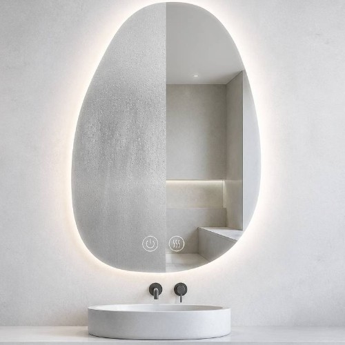 Frameless Bathroom Mirrors